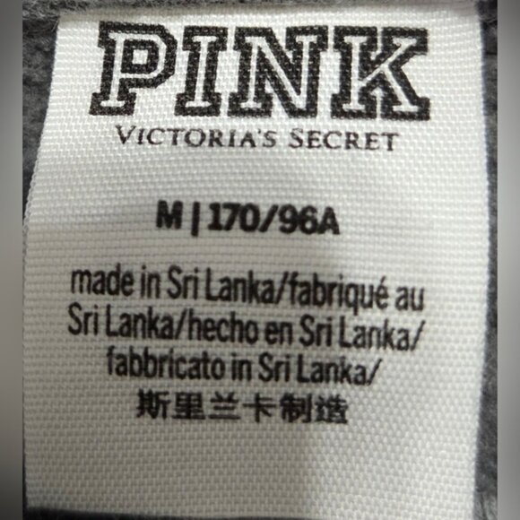 PINK Victoria's Secret Rose Embroidered Pullover Sweatshirt - Picture 5 of 5